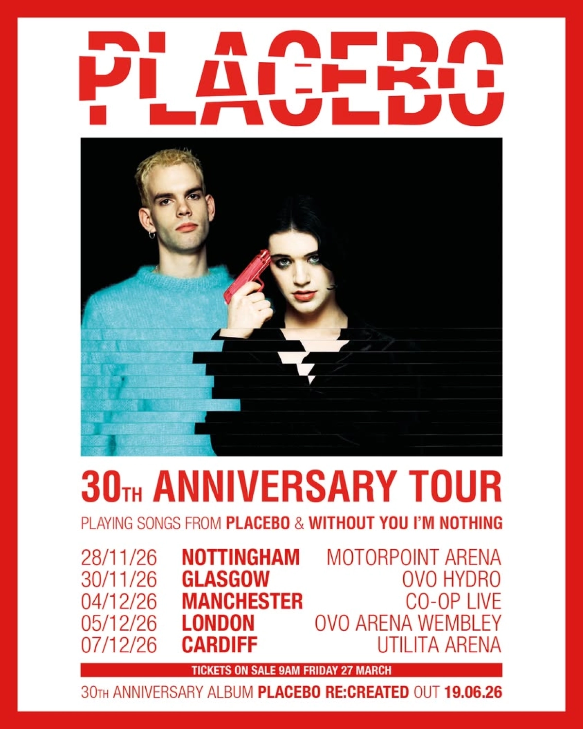 Billets Placebo (Utilita Arena Cardiff - Cardiff)