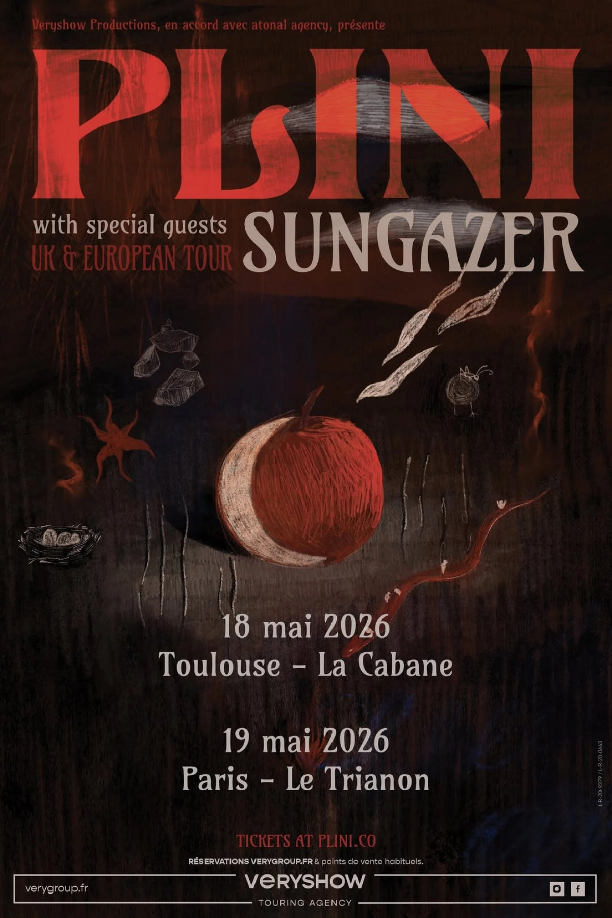 Billets Plini (Le Trianon - Paris)