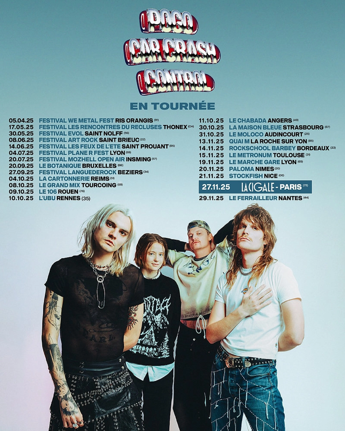 Pogo Car Crash Control al La Cartonnerie Tickets