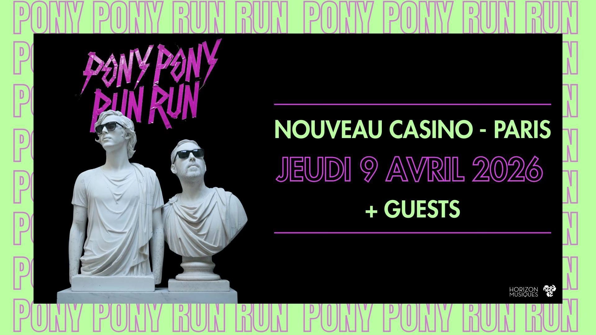 Pony Pony Run Run at Nouveau Casino Tickets