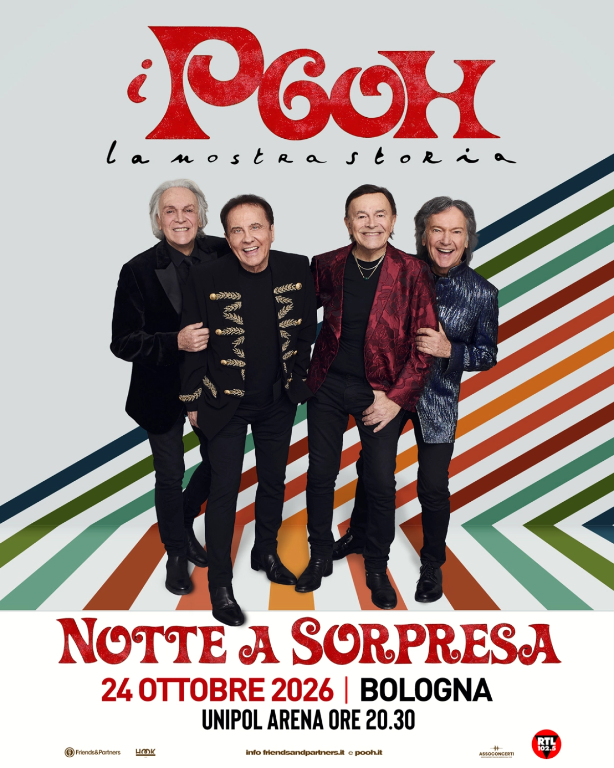 Pooh al Unipol Arena Tickets