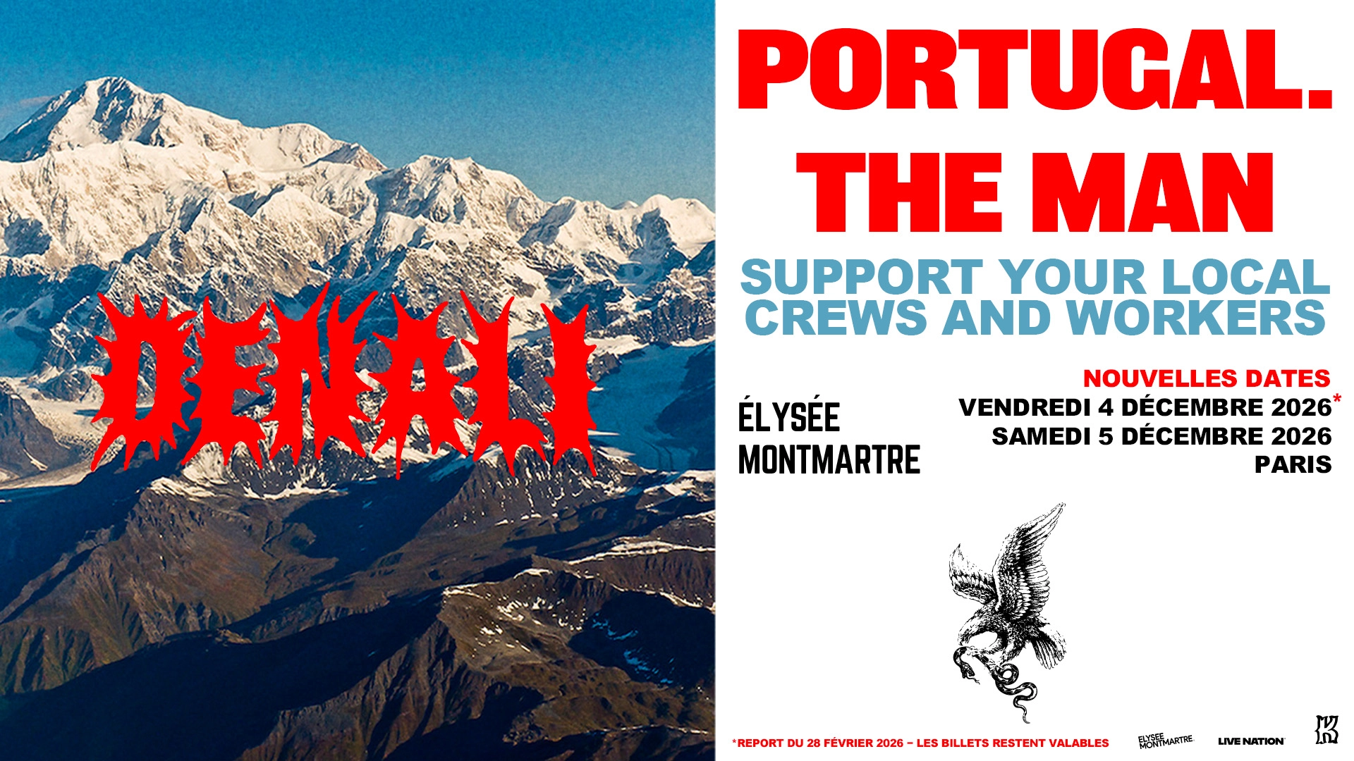 Billets Portugal. The Man (Elysee Montmartre - Paris)