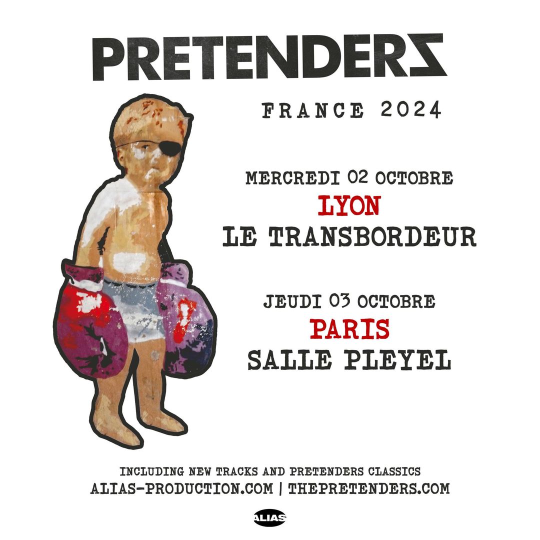 Pretenders at Le Transbordeur Tickets