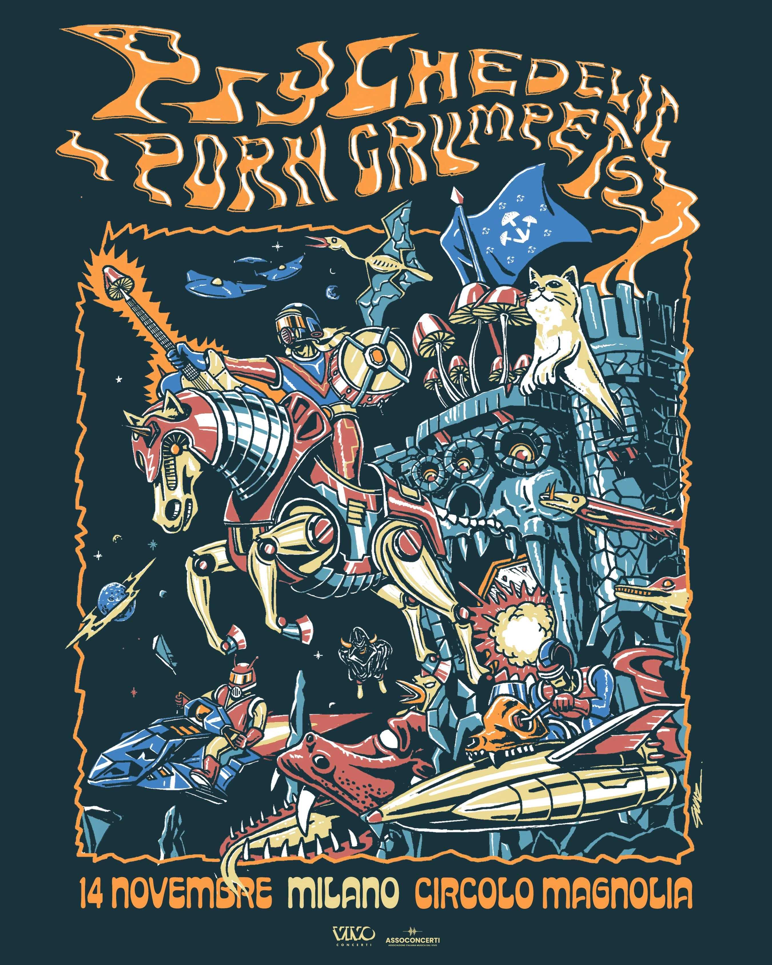 Psychedelic Porn Crumpets at Circolo Magnolia Tickets