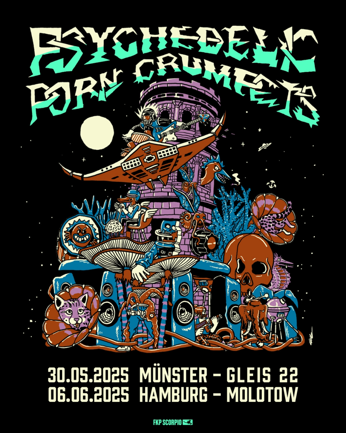 Billets Psychedelic Porn Crumpets (Molotow Hamburg - Hambourg)