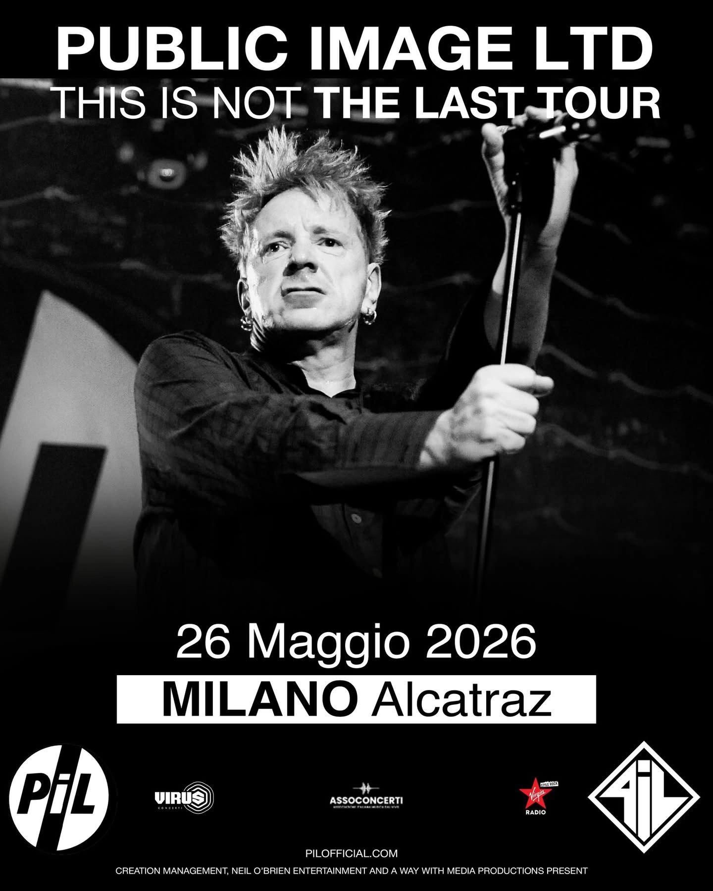 Public Image Limited al Alcatraz Milano Tickets