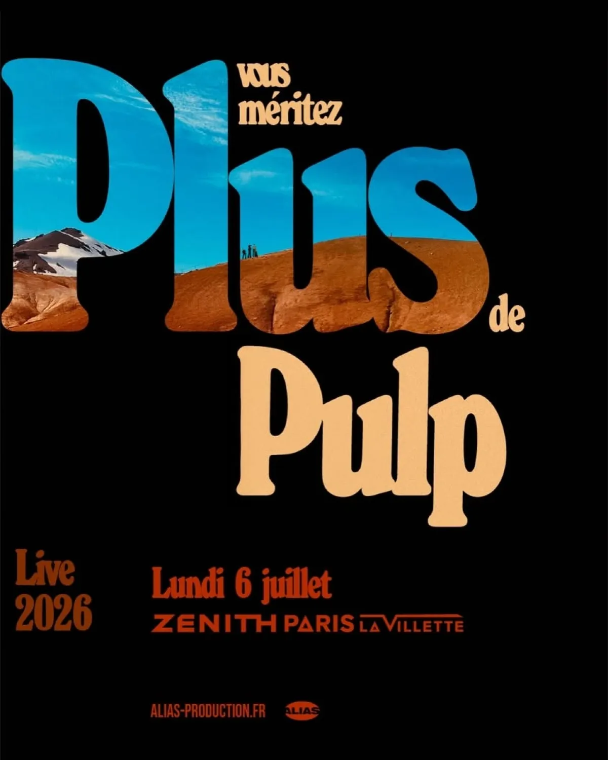 Billets Pulp (Zenith Paris - Paris)