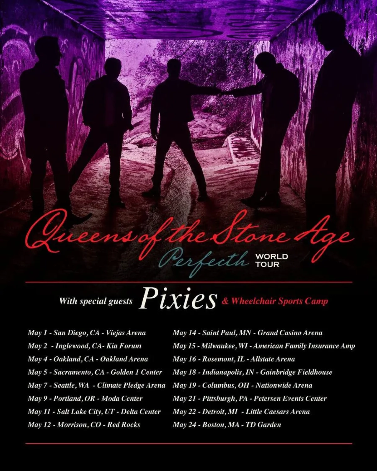 Queens of the Stone Age al Moda Center Tickets
