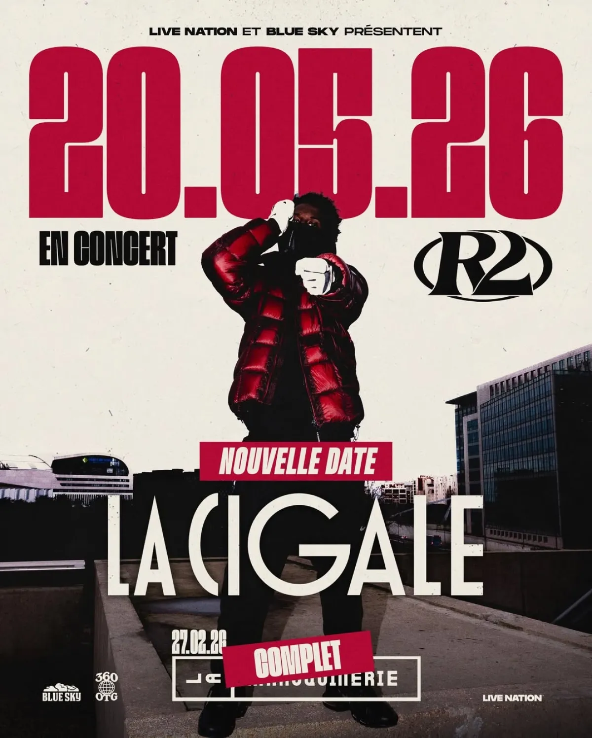 R2 en La Cigale Tickets