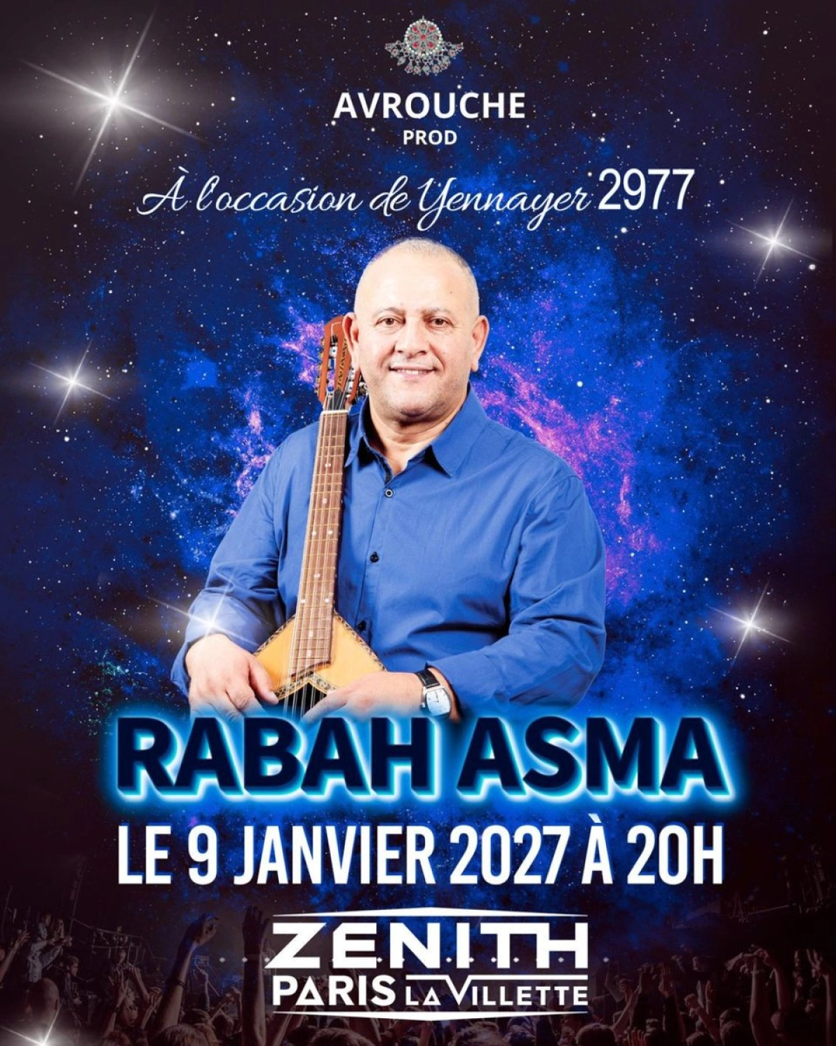 Rabah Asma in der Zenith Paris Tickets