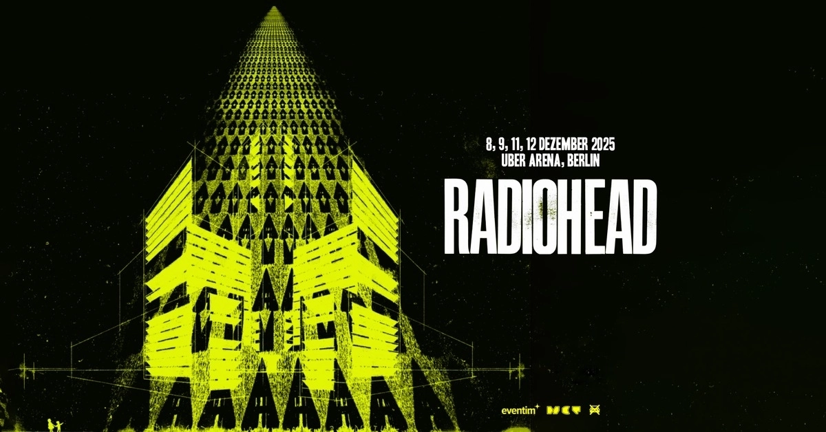 Billets Radiohead (Uber Arena - Berlin)