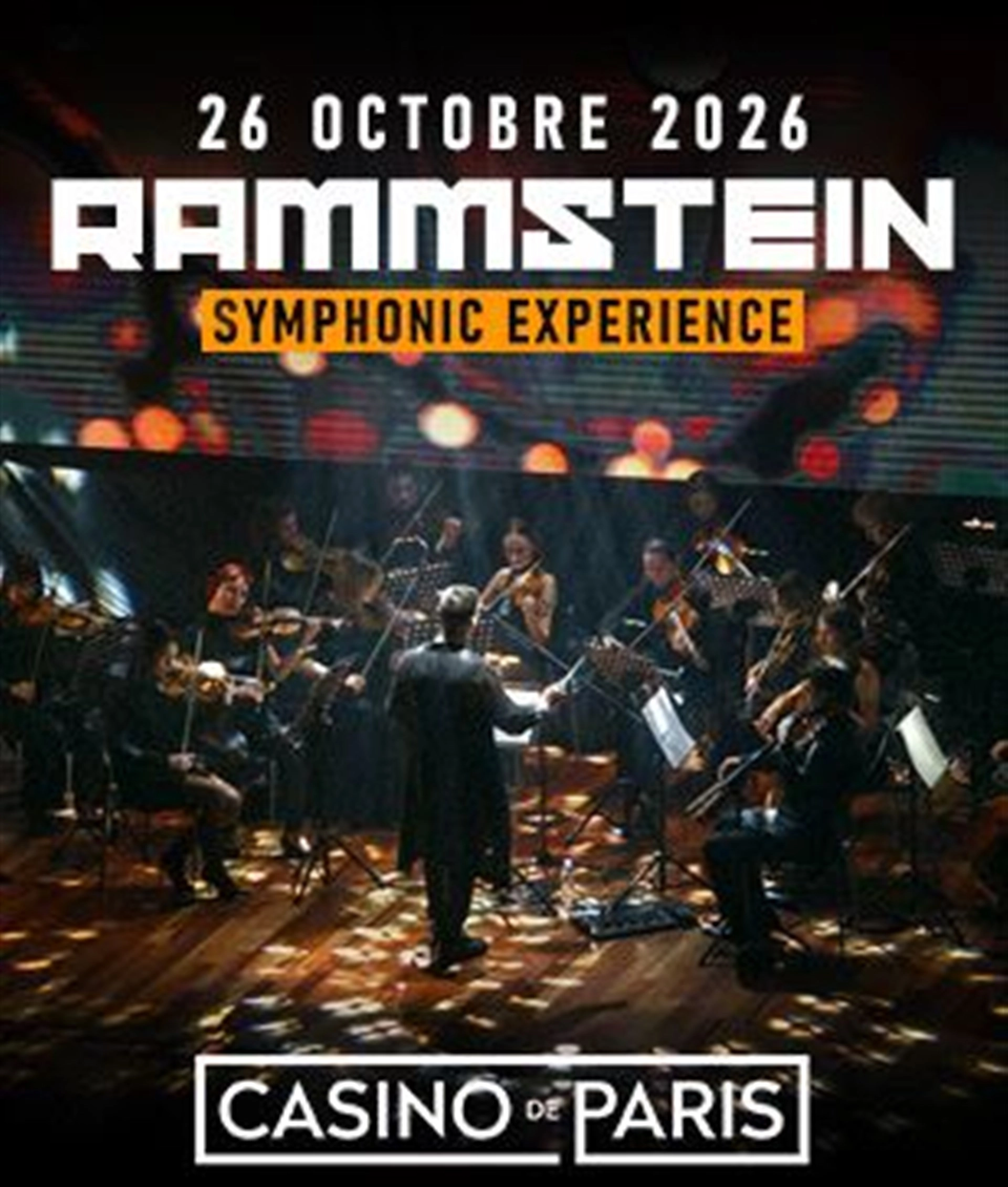Rammstein Symphonic Experience at Casino de Paris Tickets