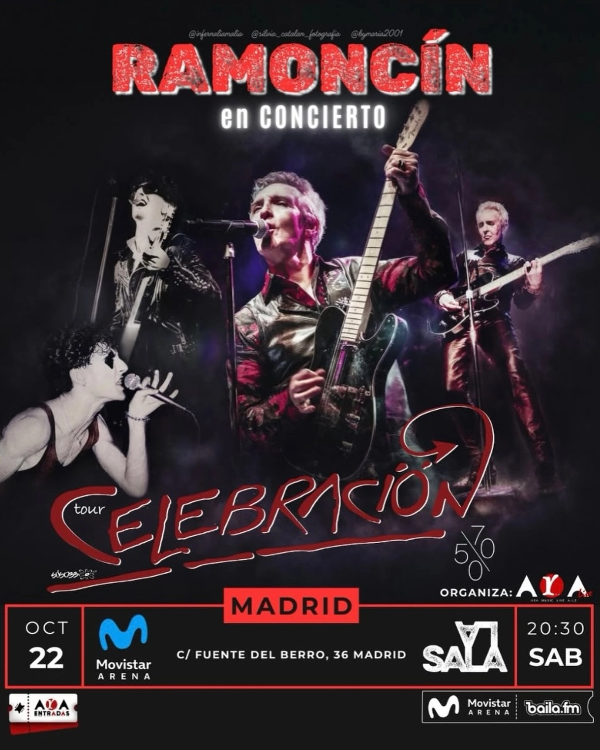 Billets Ramoncín (Movistar Arena Madrid - Madrid)