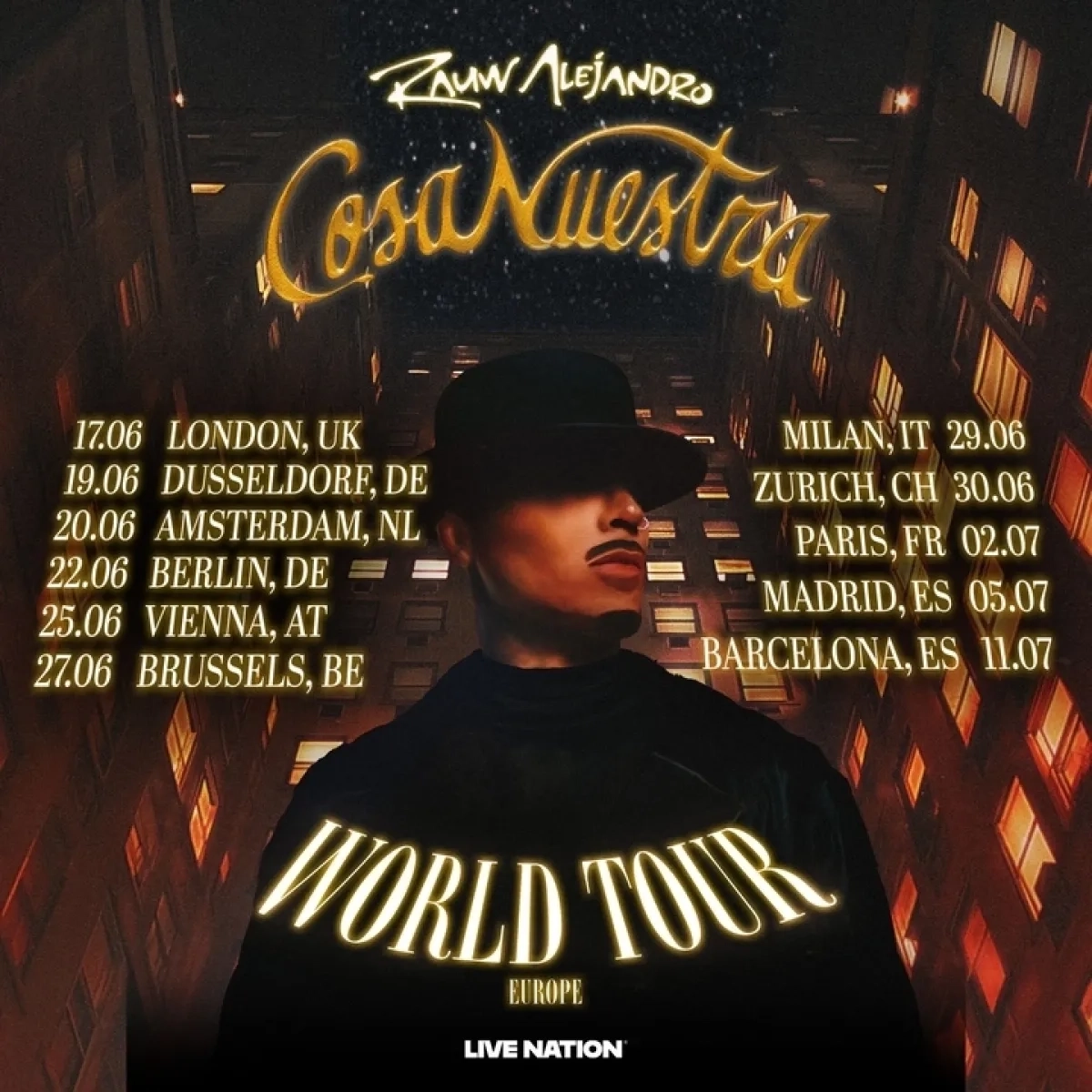 Rauw Alejandro at Ziggo Dome Tickets