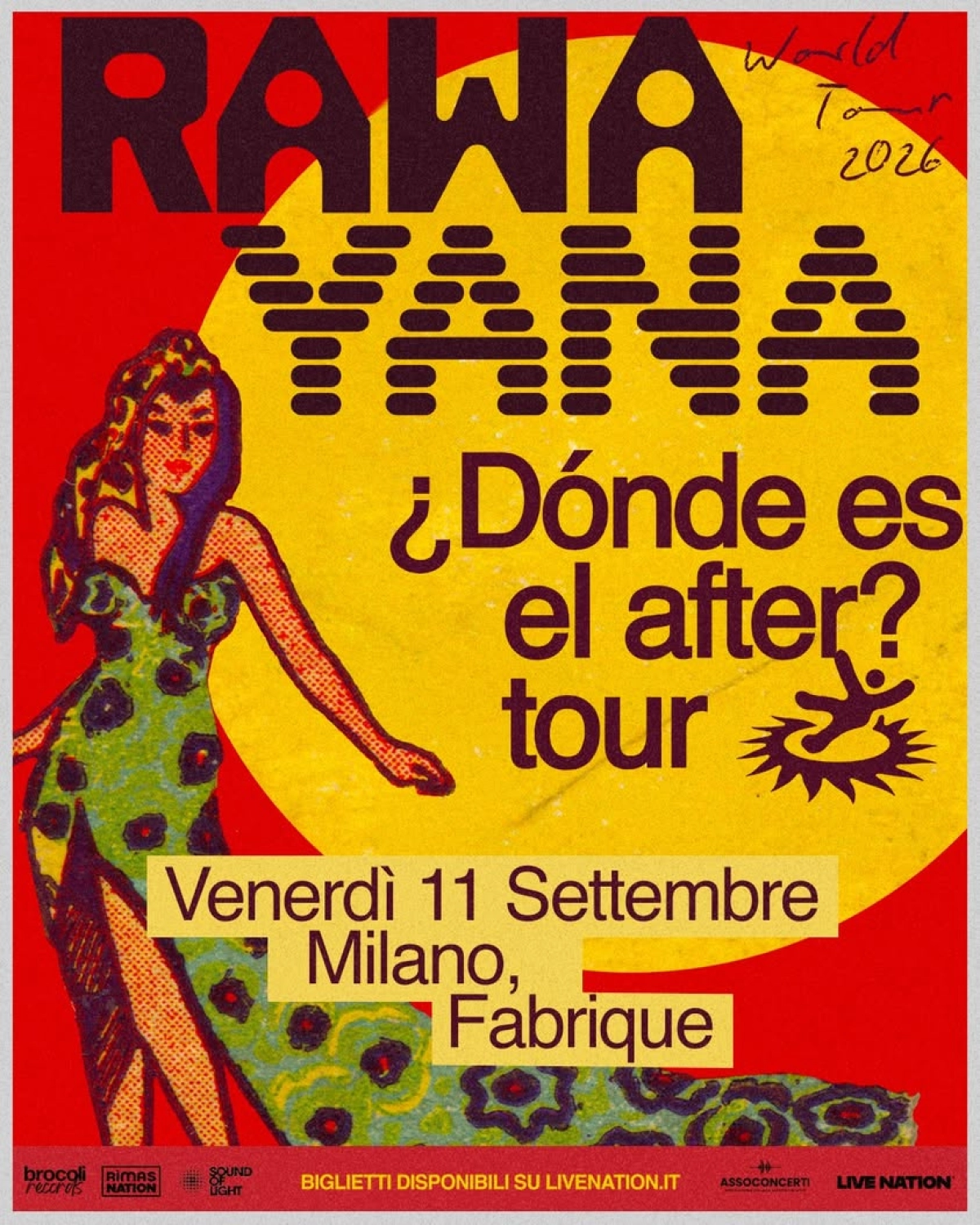 Rawayana al Fabrique Milano Tickets