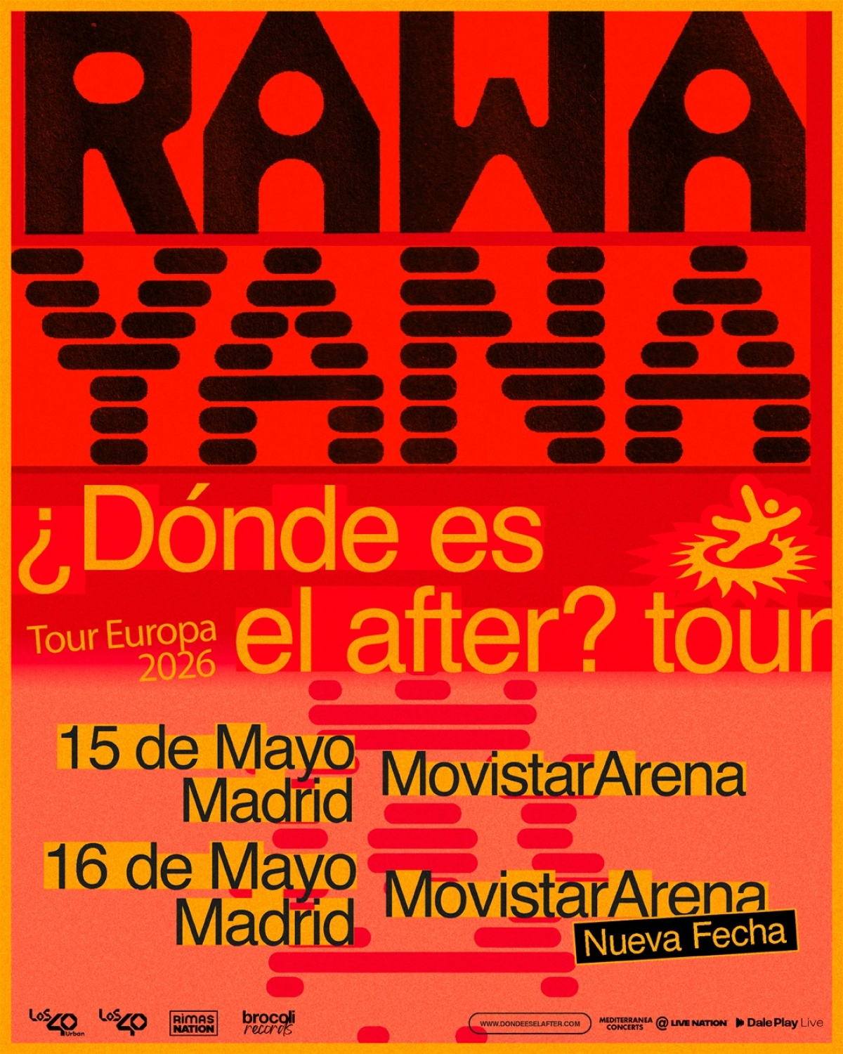 Rawayana en Movistar Arena Madrid Tickets