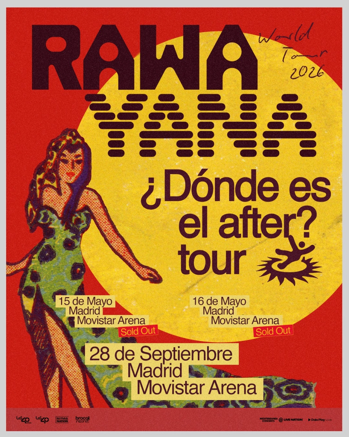 Billets Rawayana (Movistar Arena Madrid - Madrid)