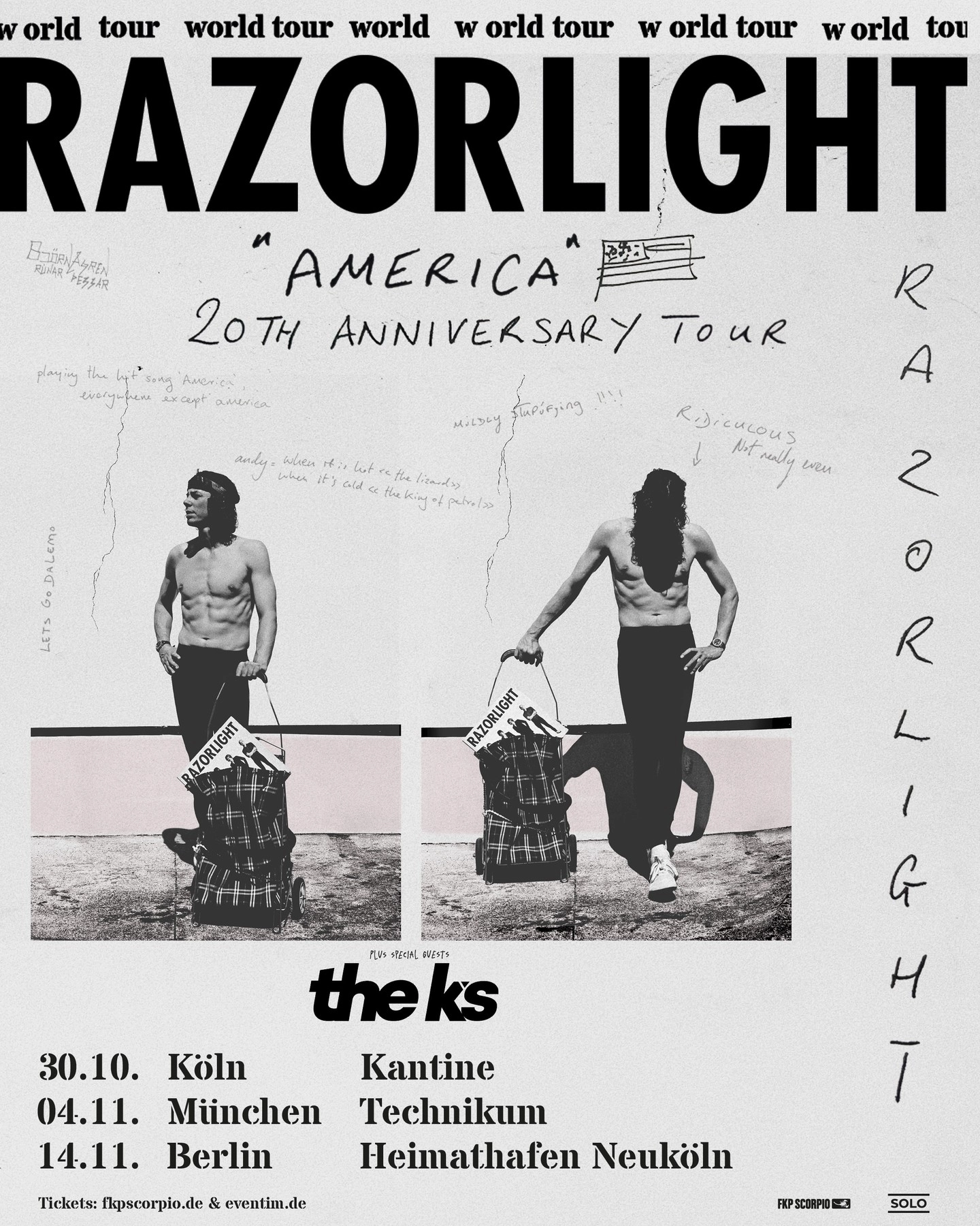 Razorlight at Kantine Köln Tickets