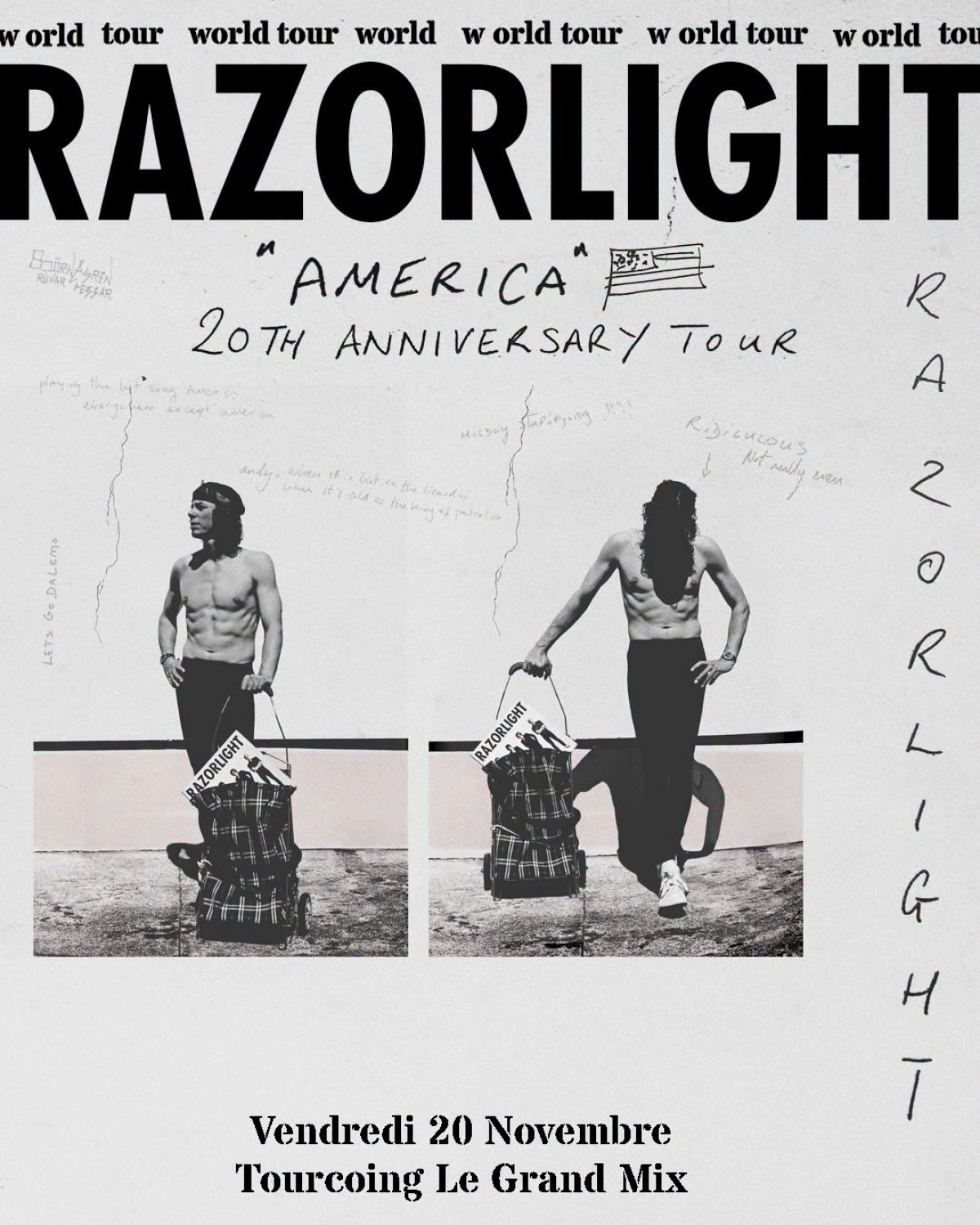 Razorlight at Le Grand Mix Tickets