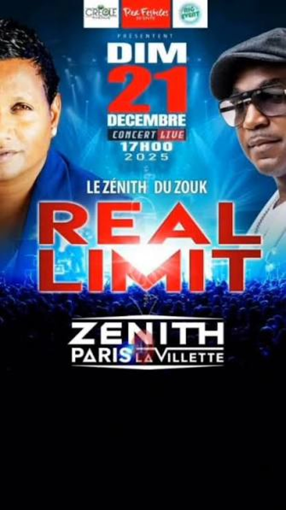 Real Limit en Zenith Paris Tickets