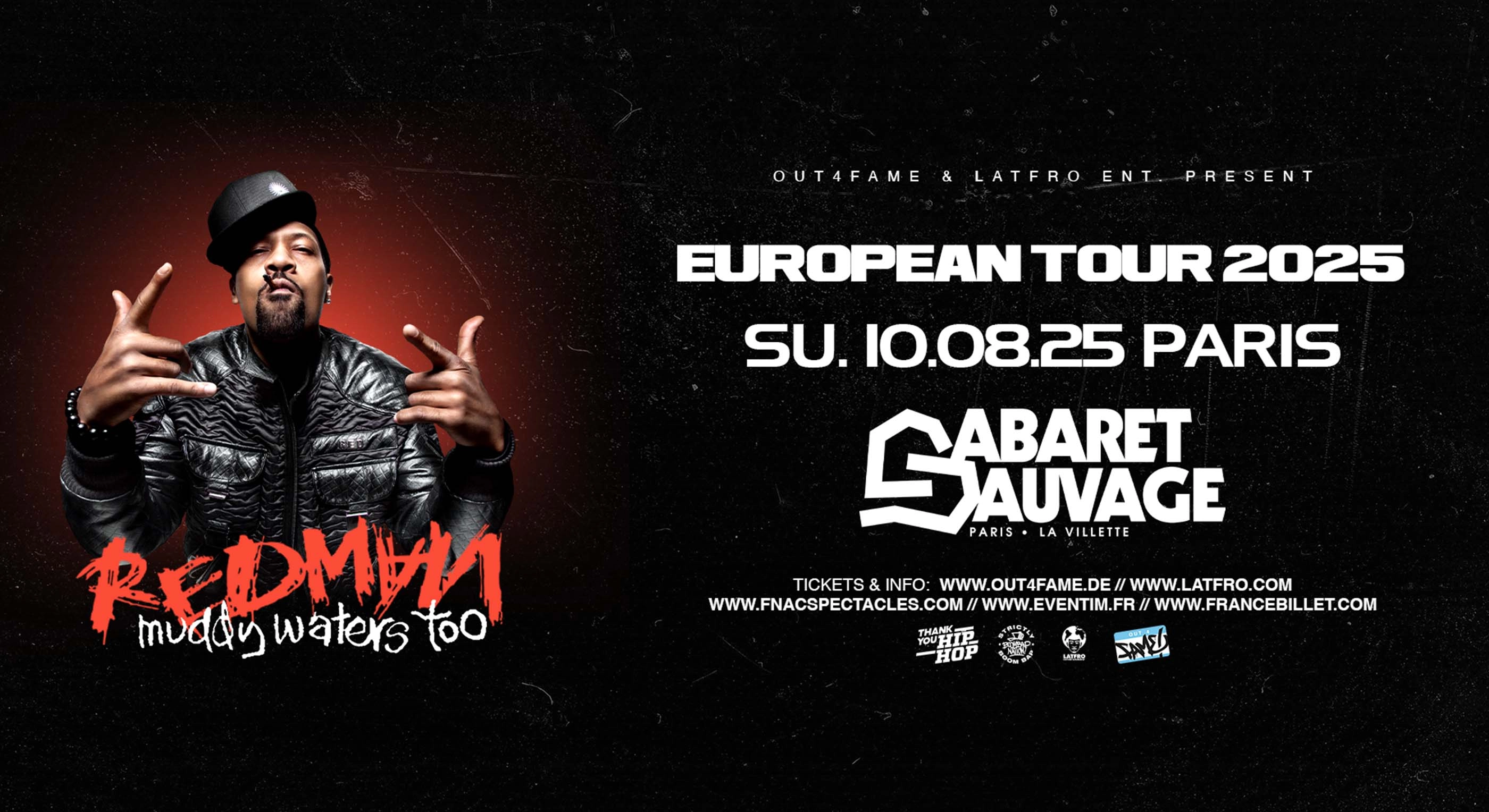 Billets Redman (Cabaret Sauvage - Paris)