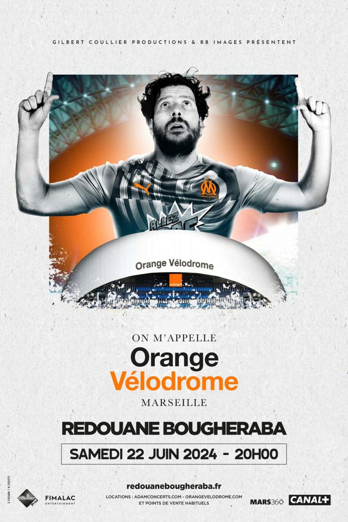 Redouane Bougheraba en Orange Velodrome Tickets