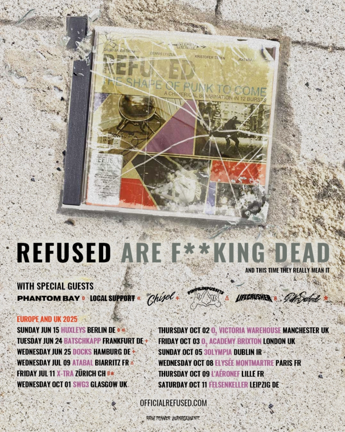 Billets Refused (Huxleys Neue Welt - Berlin)
