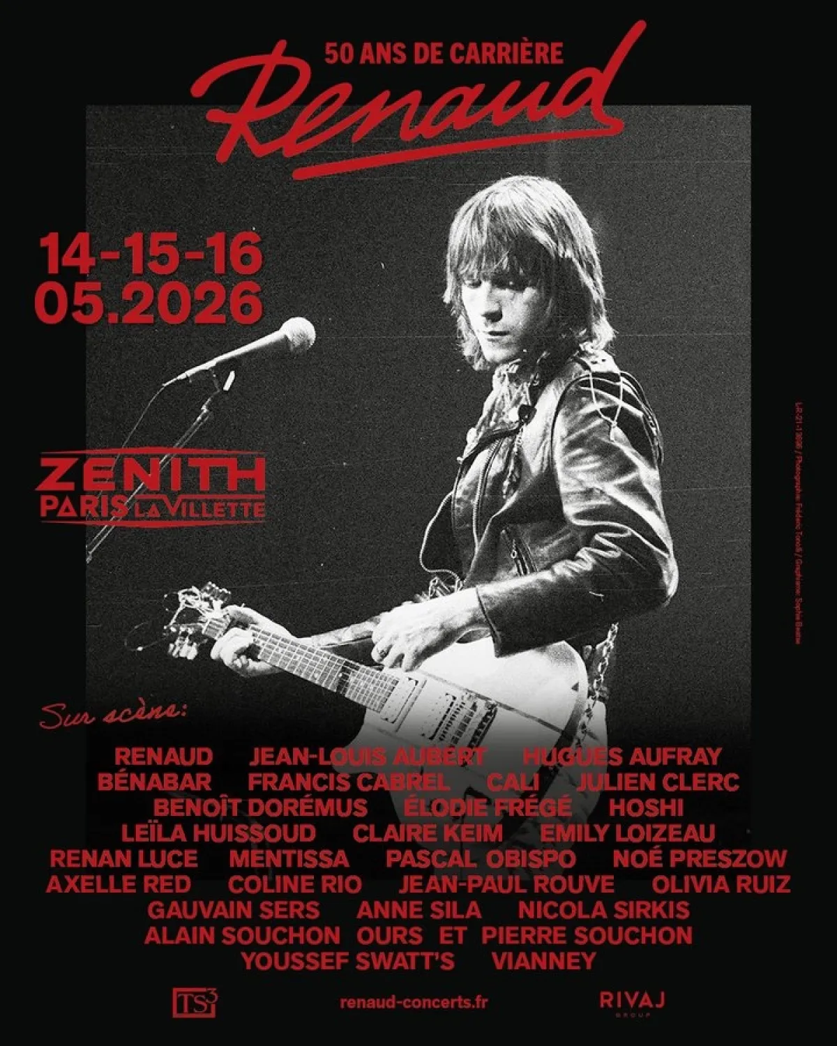 Billets Renaud (Zenith Paris - Paris)