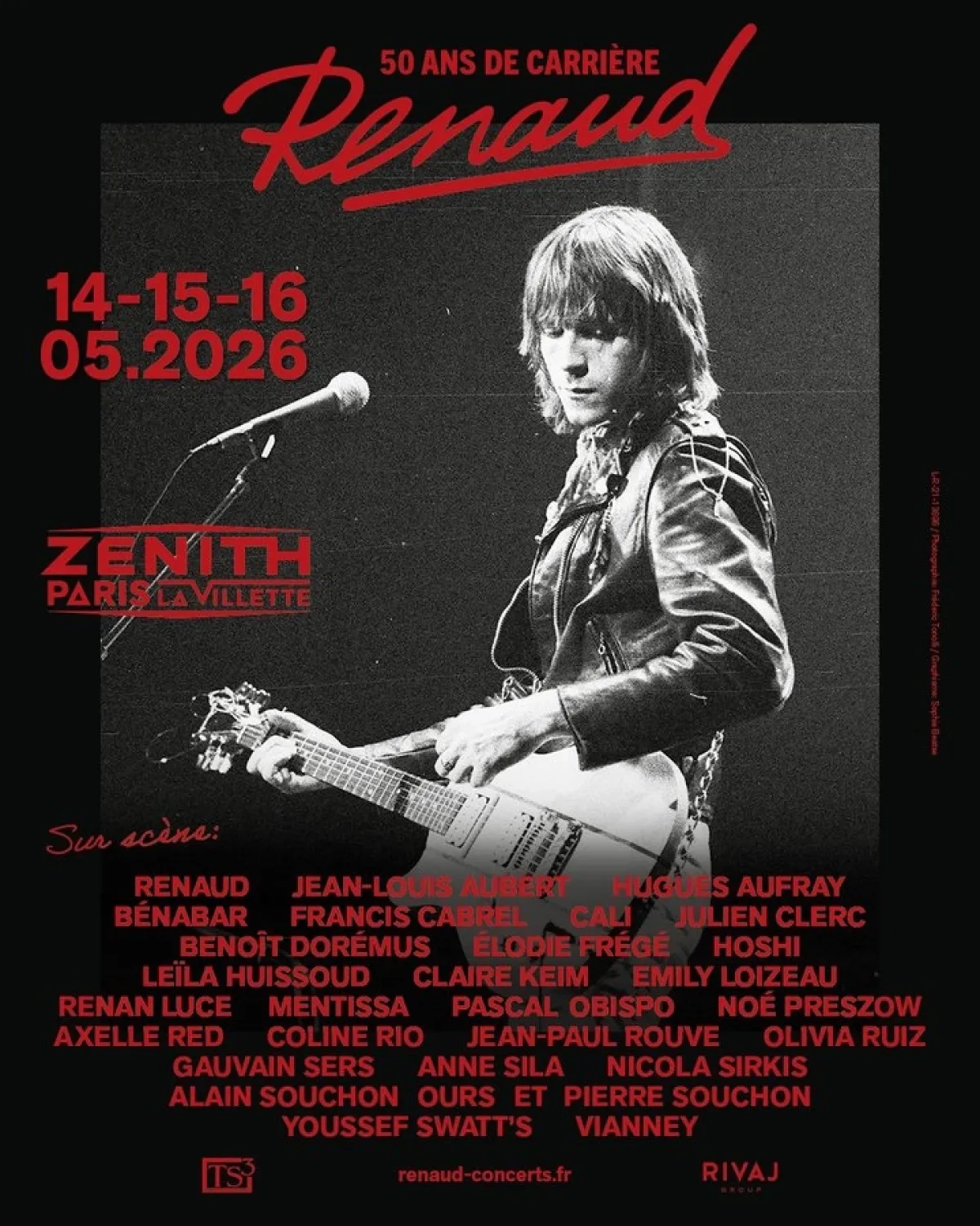 Billets Renaud (Zenith Paris - Paris)