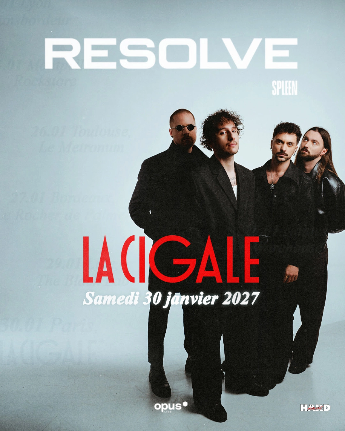 Resolve en La Cigale Tickets