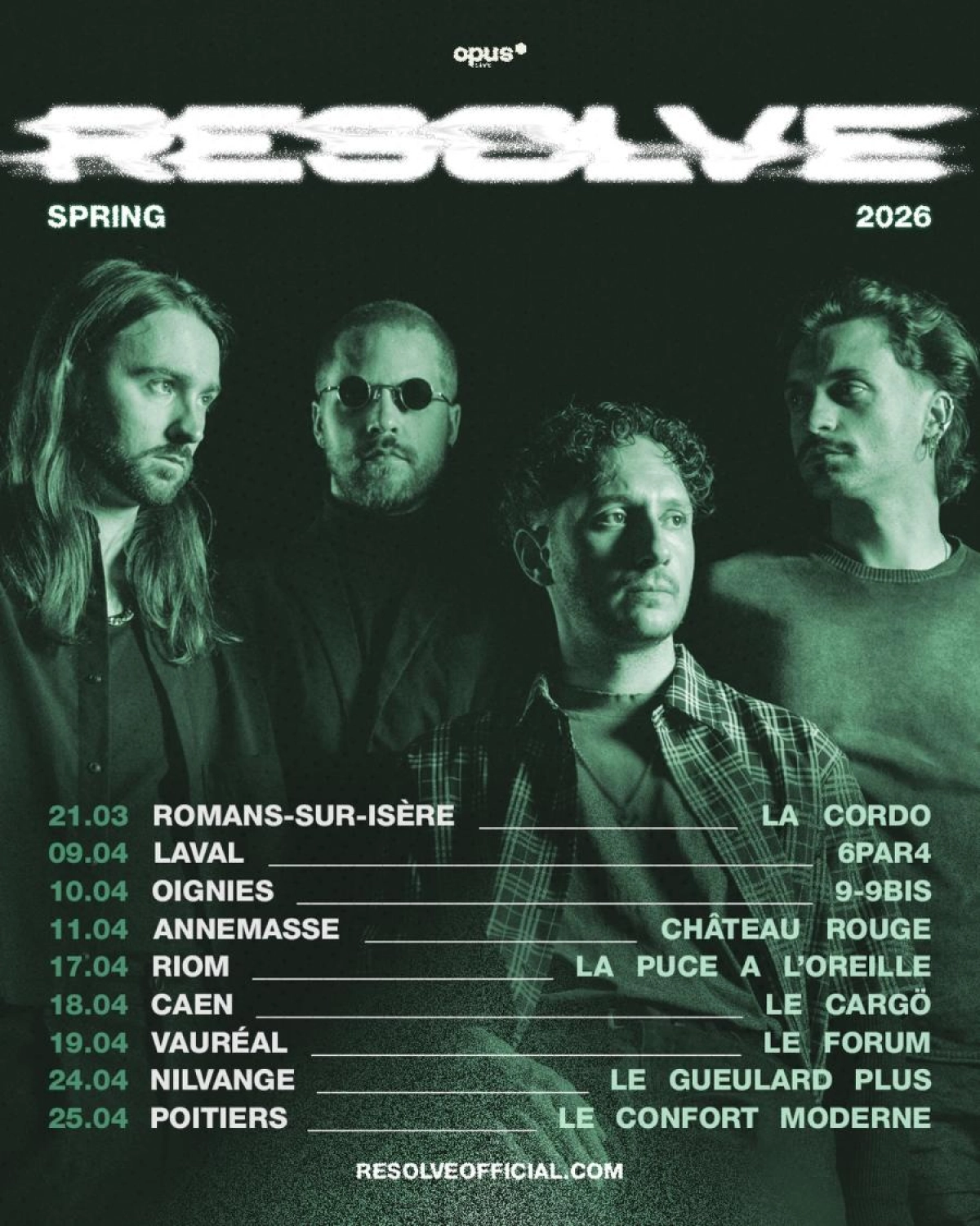 Resolve at Le Metaphone Tickets