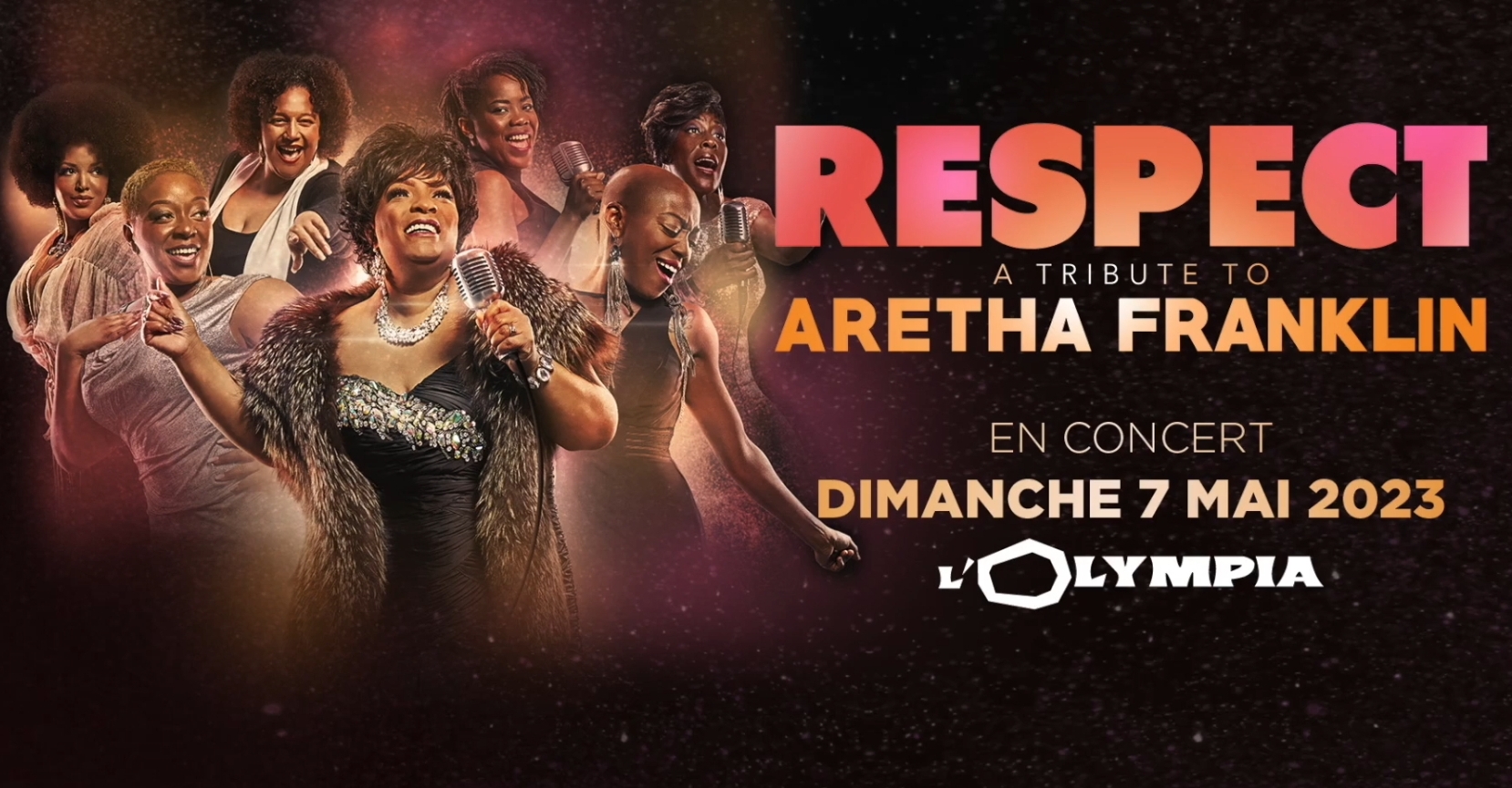Billets Respect - A tribute to Aretha Franklin (Olympia - Paris)