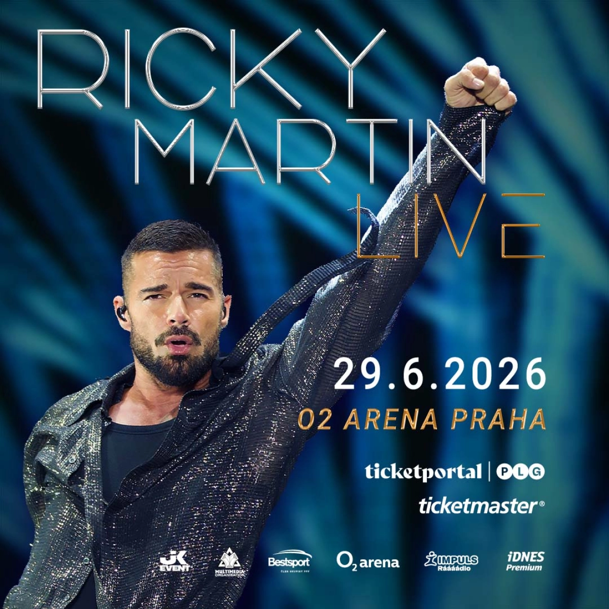 Ricky Martin at O2 Arena Prague Tickets