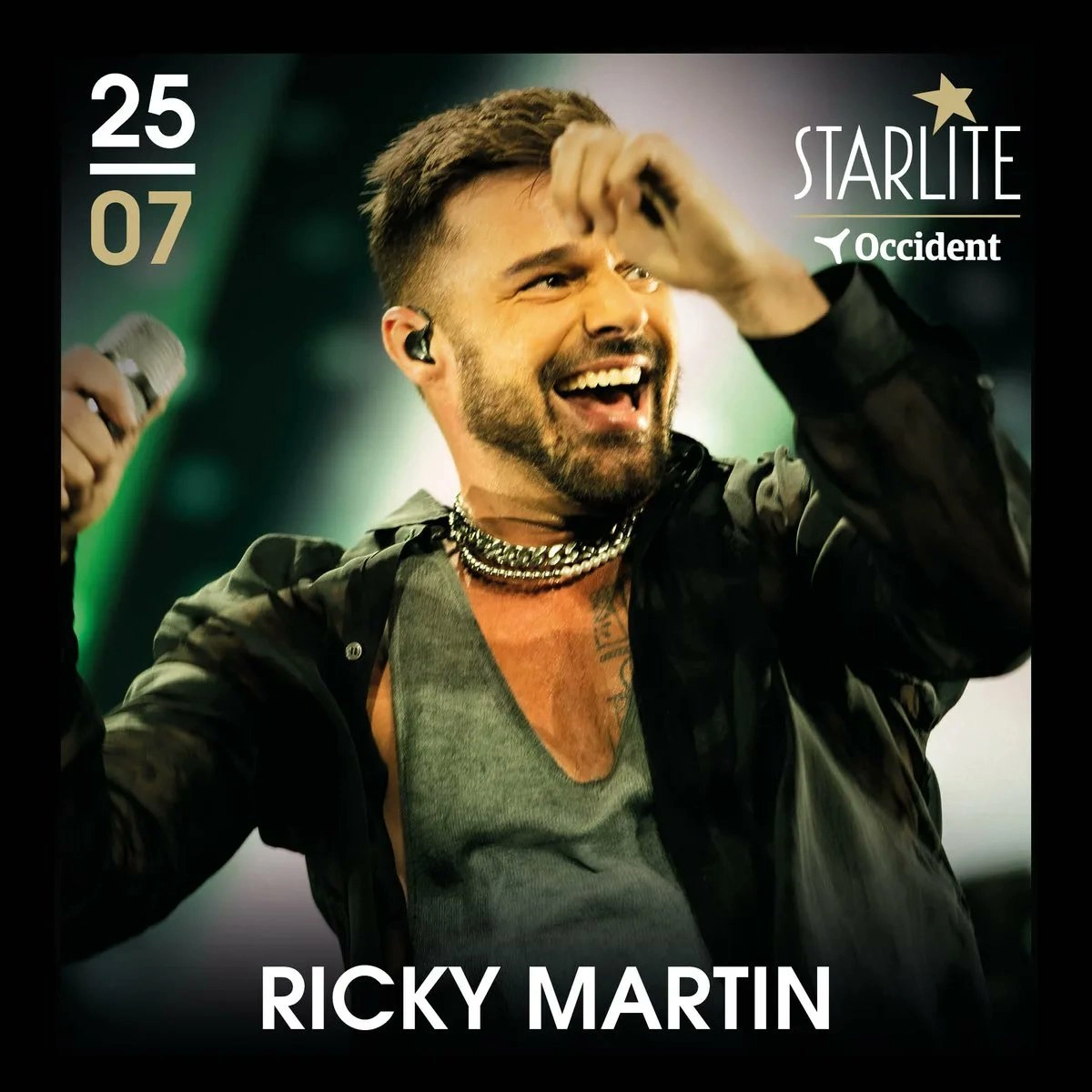 Ricky Martin at Starlite Marbella Tickets
