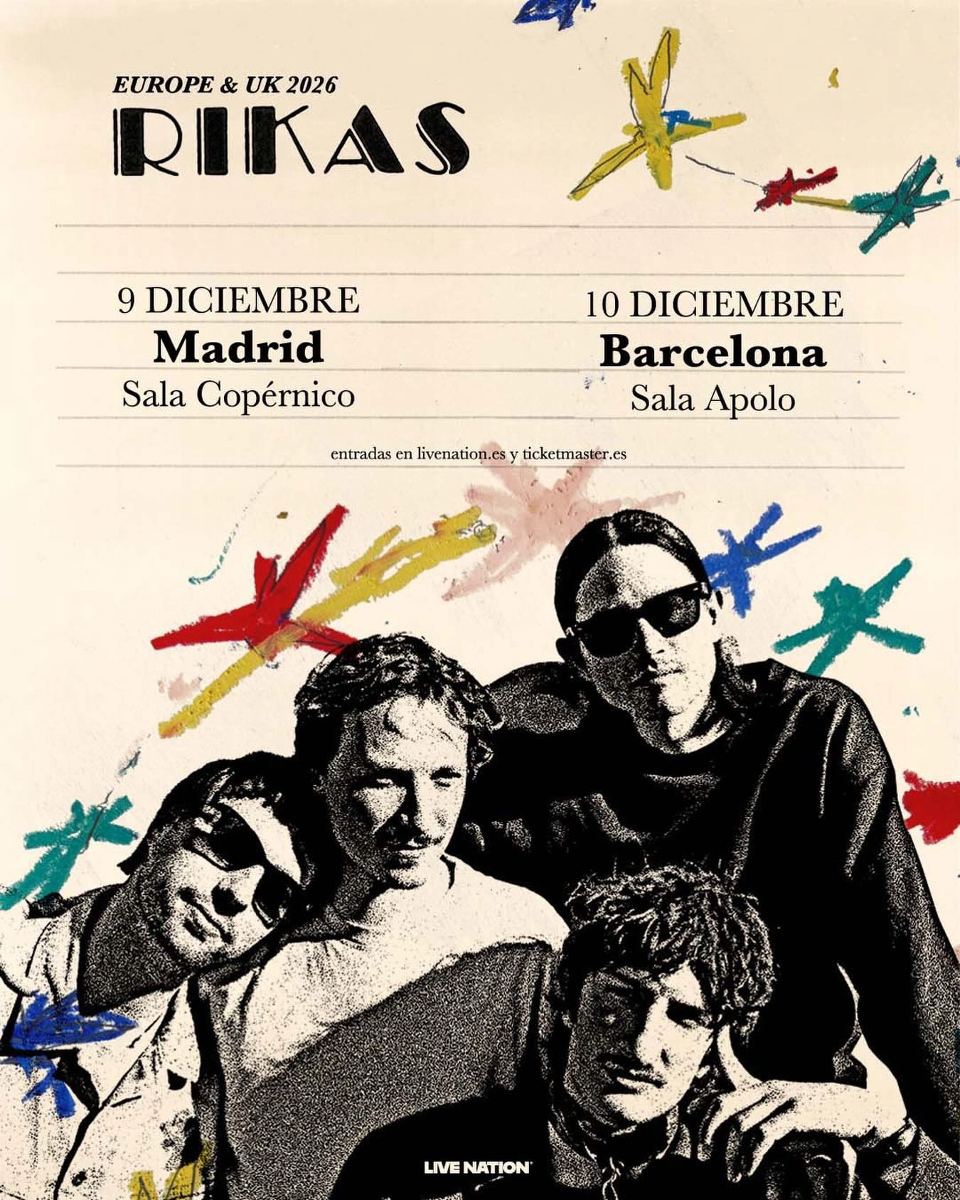 Rikas at Copérnico Tickets