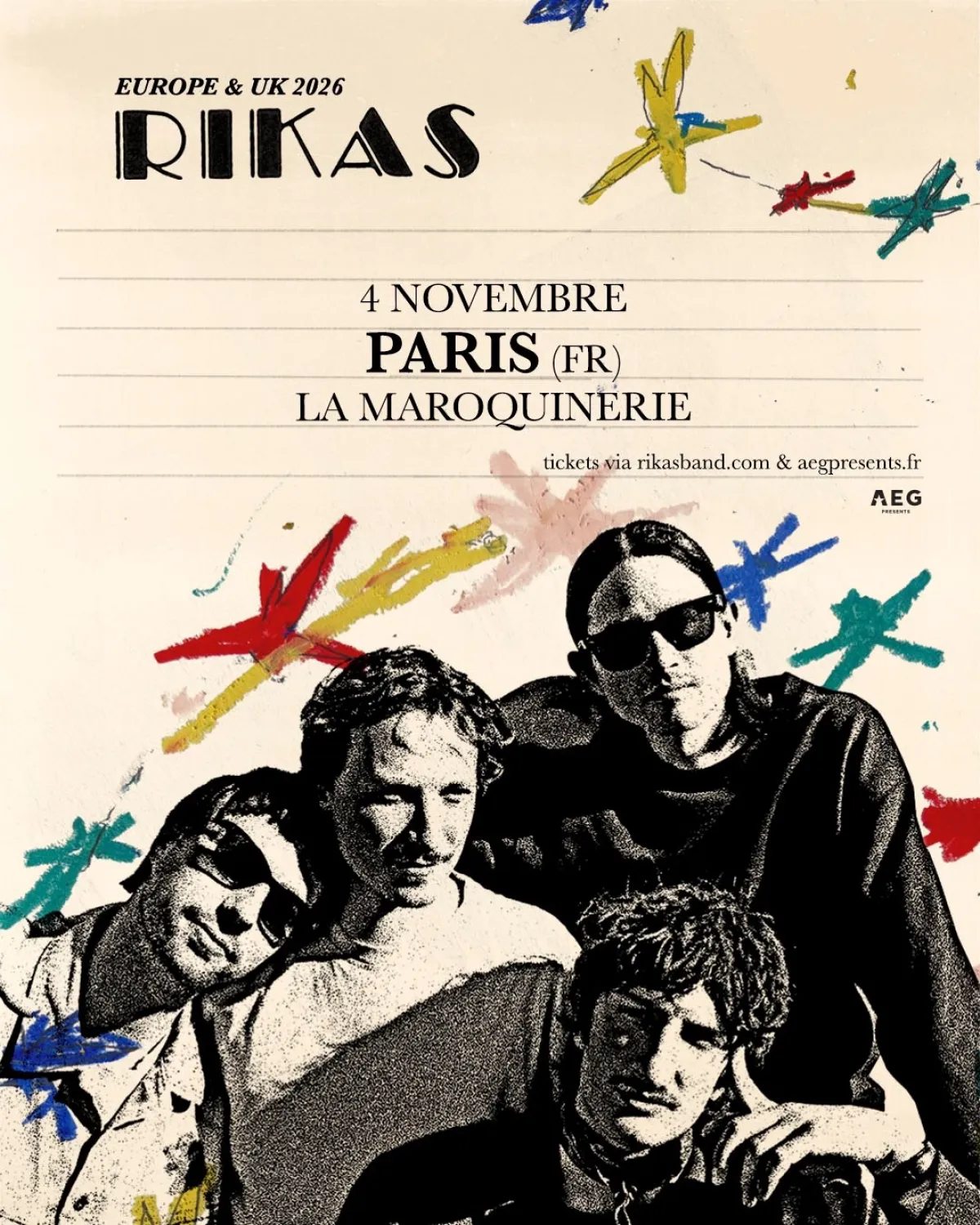Rikas at La Maroquinerie Tickets