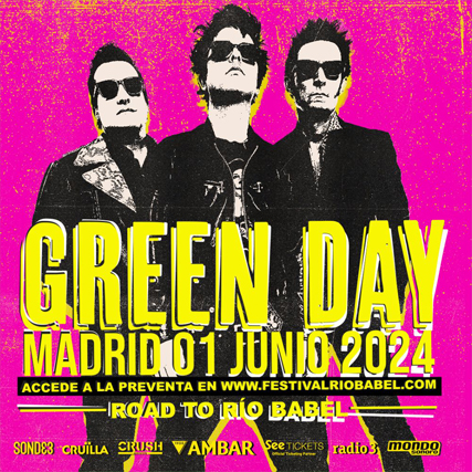 Billets Rio Babel Festival : Green Day (Caja Magica - Madrid)