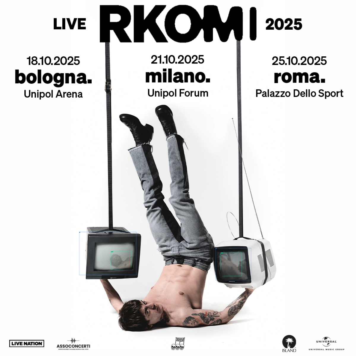 Billets Rkomi (Forum Milano - Milan)