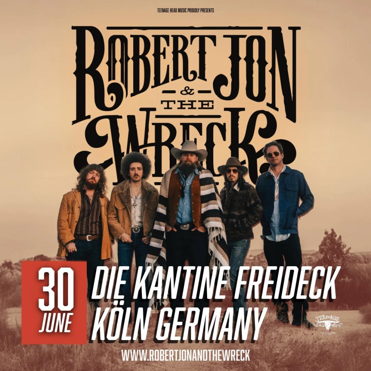 Billets Robert Jon and The Wreck (Kantine Köln - Cologne)