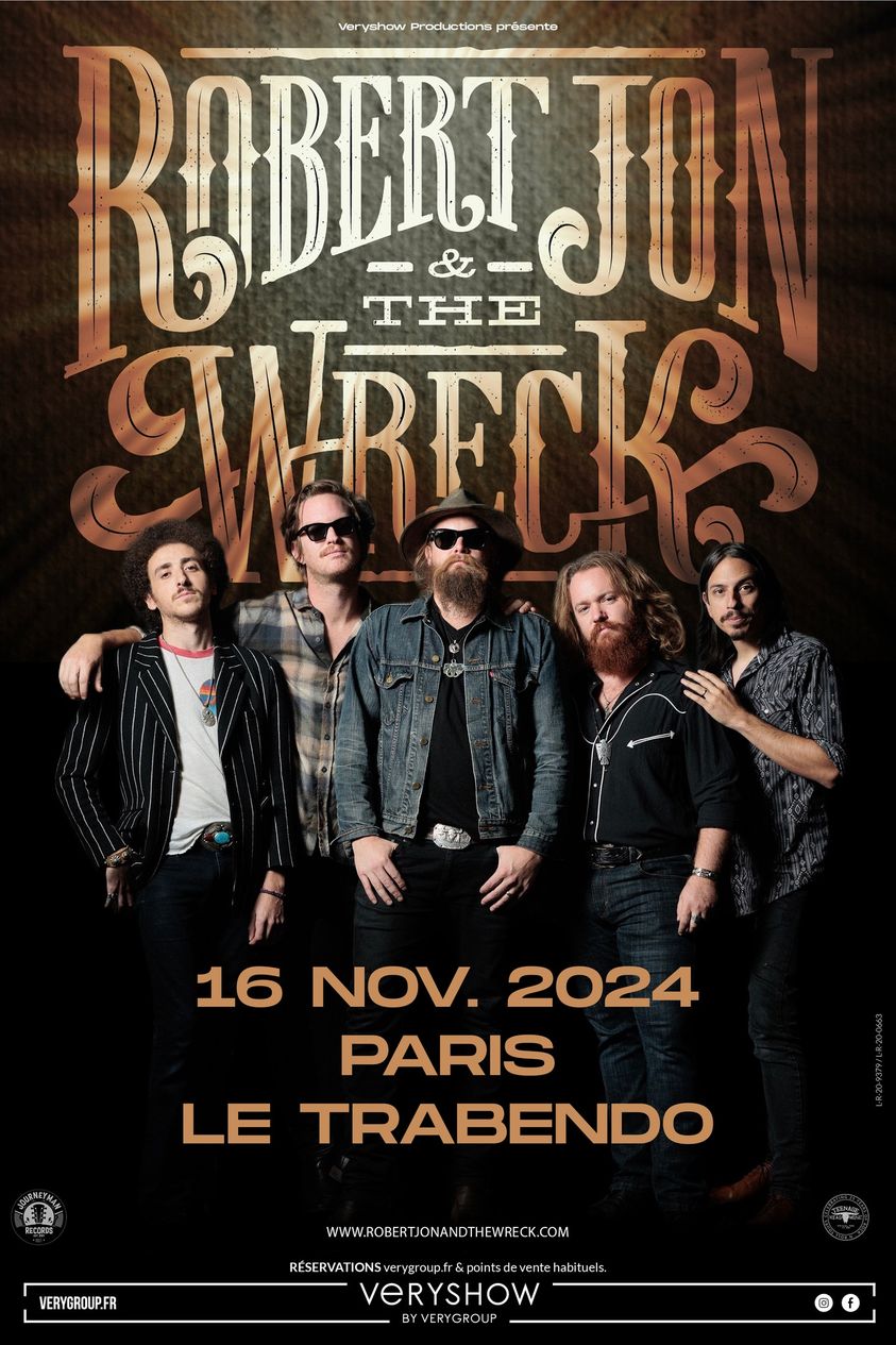 Robert Jon and The Wreck in der Le Trabendo Tickets