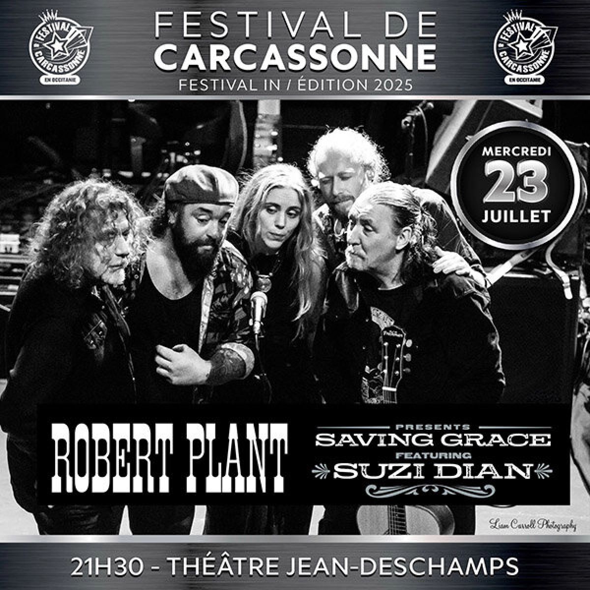 Robert Plant Presents Saving Grace at Theatre Jean Deschamps Tickets