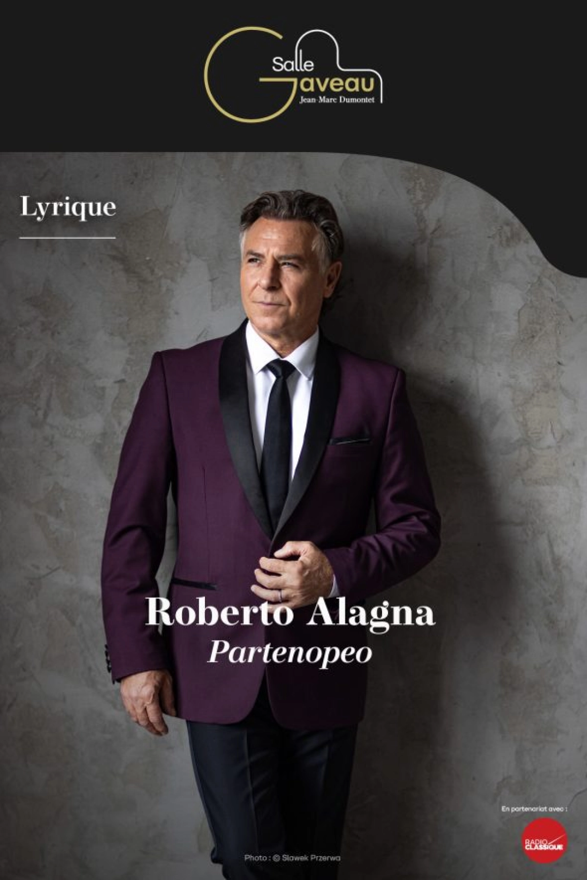 Roberto Alagna en Salle Gaveau Tickets