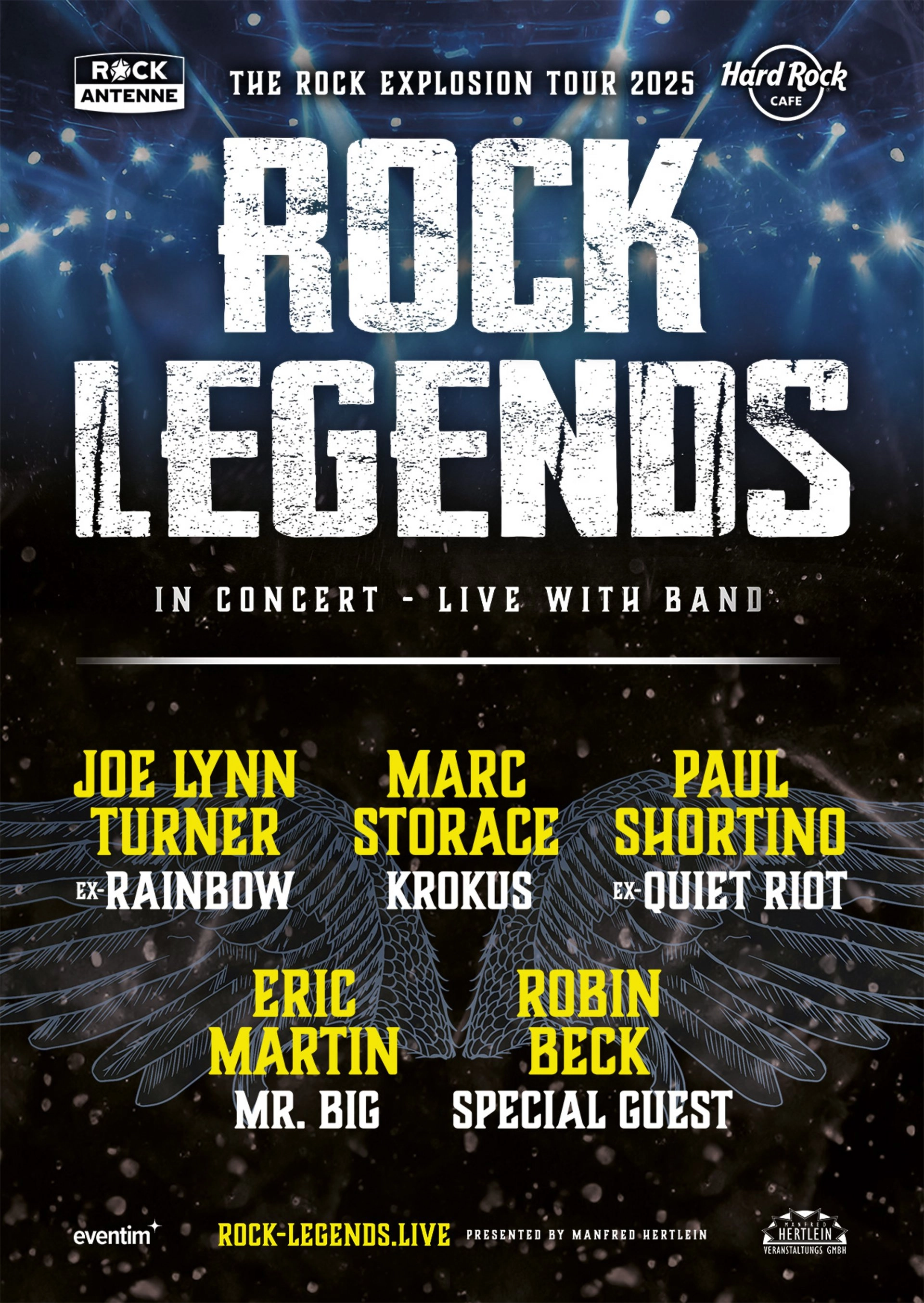 Billets Rock Legends (Jahrhunderthalle - Francfort)