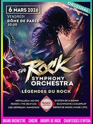 Billets Rock Symphony Orchestra (Palais des Sports - Dome de Paris - Paris)