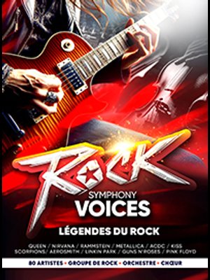 Rock Symphony Voices in der Zenith Nantes Tickets