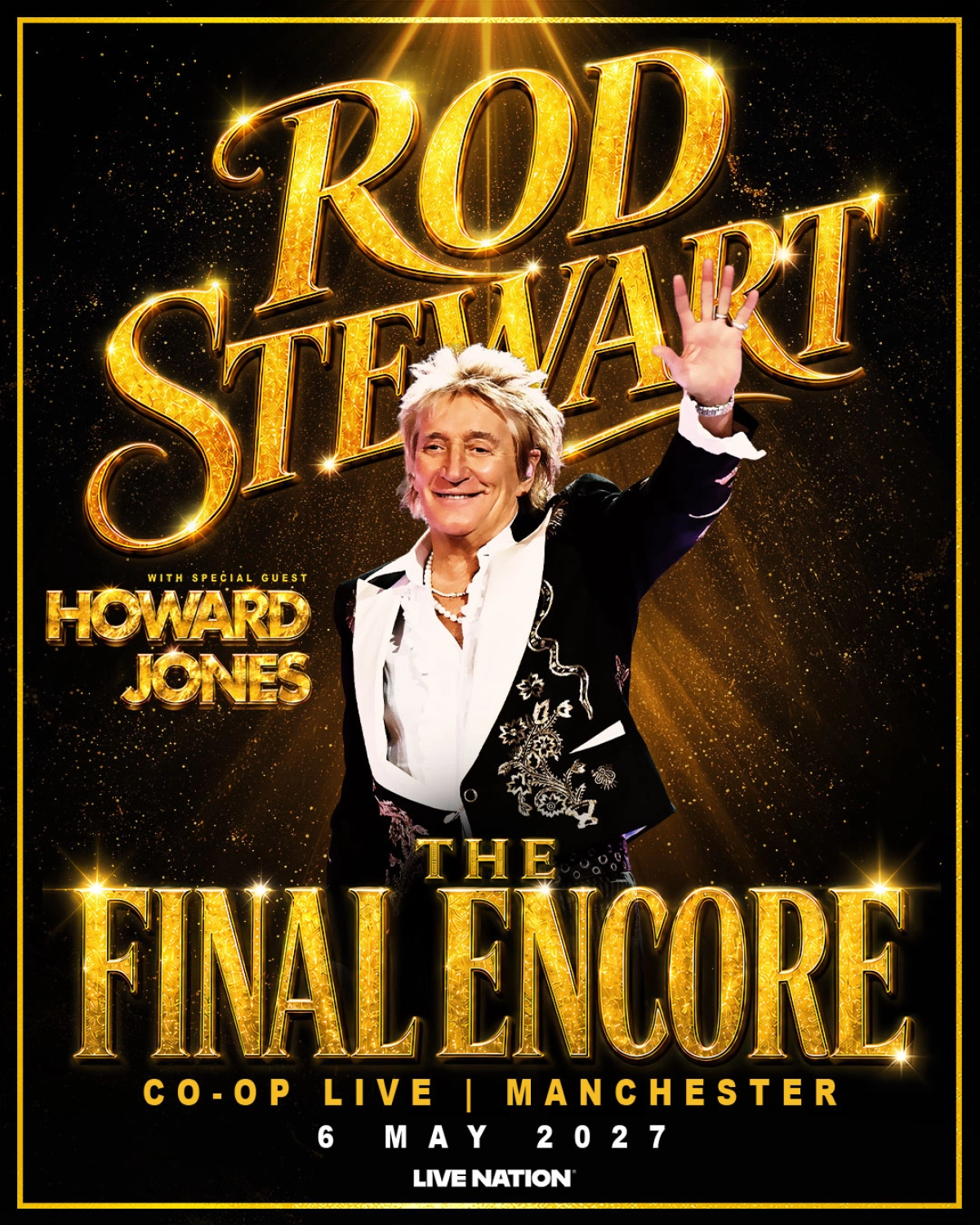 Rod Stewart at Co-op Live Tickets