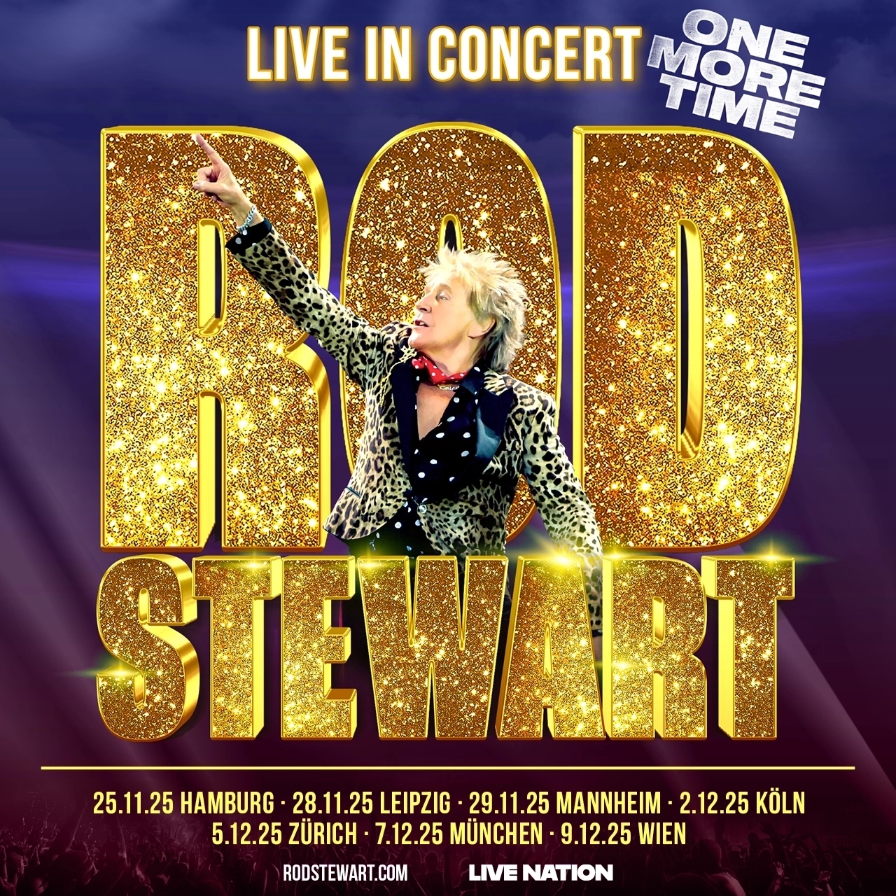 Billets Rod Stewart (Lanxess Arena - Cologne)