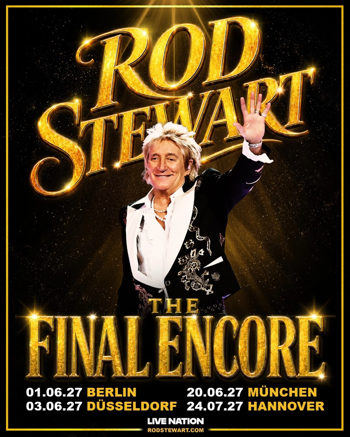 Rod Stewart at Uber Arena Tickets