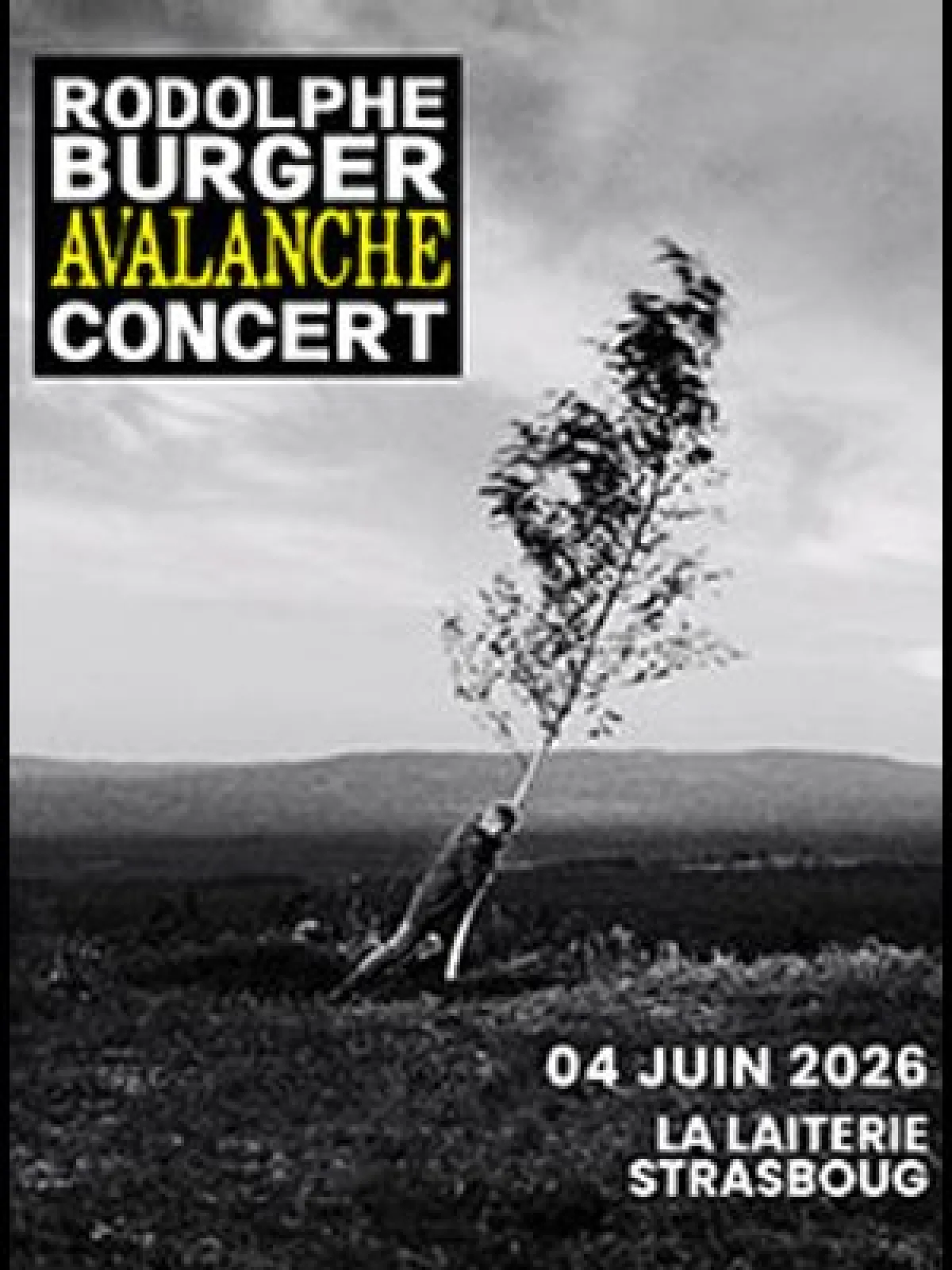 Rodolphe Burger at La Laiterie Tickets