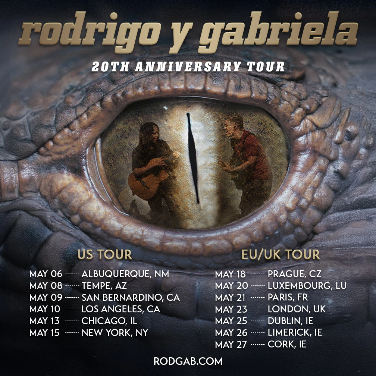 Rodrigo y Gabriela al Den Atelier Tickets